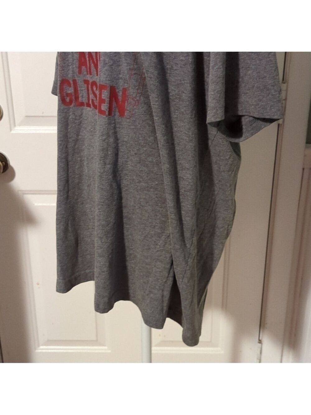 Bella Canvas Women's T Shirt 2XL Heather Gray Christmas Cookie Baking - Picture 3 of 10